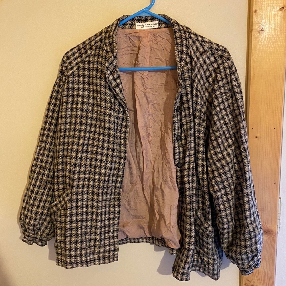 VINTAGE, FROM ENGLAND Elegant Bomber Coat
